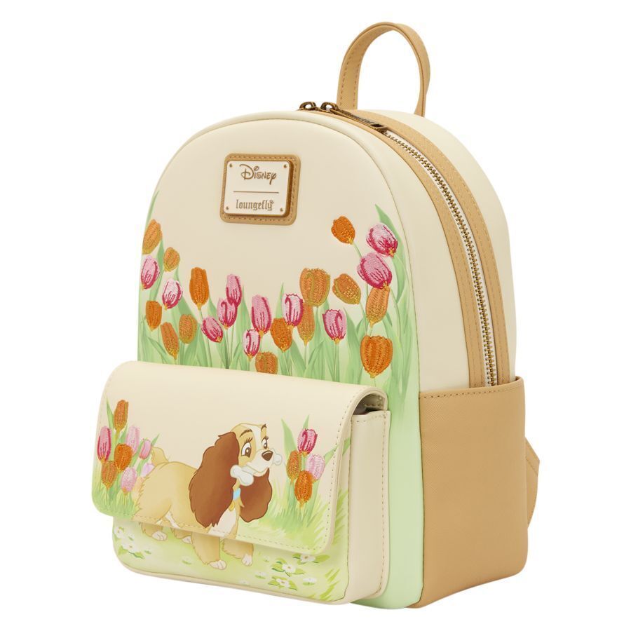 Loungefly Disney Lady & the Tramp - Pastel Tulip Mini Backpack
