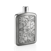 Royal Selangor Ink - Douglas Monstera Hip Flask (150ml) Limited Edition