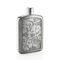 Royal Selangor Ink - Douglas Monstera Hip Flask (150ml) Limited Edition