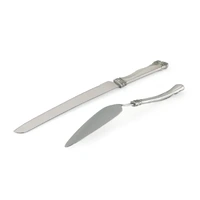 Royal Selangor - Roses & Ribbons Cake Knife & Server Set
