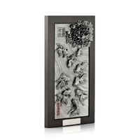 Royal Selangor Auspicious & Oriental - Goldfish & Peony Plaque