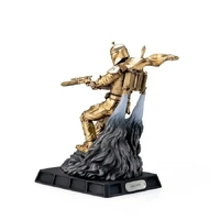 Royal Selangor Star Wars - Limited Edition Gilt Boba Fett Battle Ready Figurine