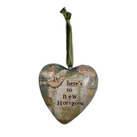 Kelly Rae Roberts Heart Ornament - Let Fear Go