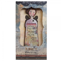 Kelly Rae Roberts Angel Ornament Card - Mum