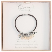 Demdaco Giving Bracelet Cross