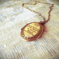 Demdaco Kelly Rae Roberts Jewelry Locket Necklace - Never Alone