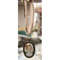 Demdaco Kelly Rae Roberts Jewelry Medallion Necklace - Girl