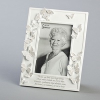 Roman Inc Memorial Frame - Butterfly 4x6"
