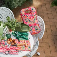 Annabel Trends Long Sleeve Gardening Gloves - Flower Patch