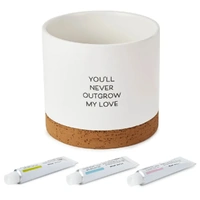 Hallmark Gifts - Never Outgrow My Love Planter Handprint Kit