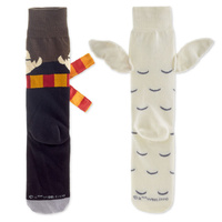 Hallmark Gifts - Harry Potter and Hedwig Novelty Crew Socks