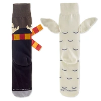 Hallmark Gifts - Harry Potter and Hedwig Novelty Crew Socks