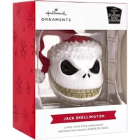 Hallmark Resin Hanging Ornament - Disney Nightmare Before Christmas Jack Skellington Head