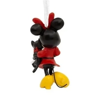 Hallmark Resin Hanging Ornament - Disney D100 Minnie Holding Kitten