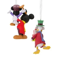 Hallmark Hanging Ornament - Disney Mickey's Christmas Carol (Set of 2)