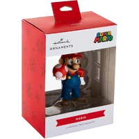 Hallmark Resin Hanging Ornament - Nintendo Super Mario with Super Mushroom