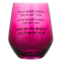 Hallmark Gifts - A Friend Like Me Stemless Wine Glass