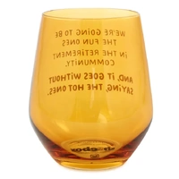 Hallmark Gifts - The Hot Ones Stemless Wine Glass
