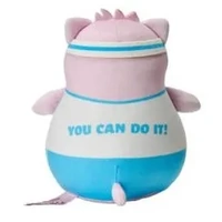 Pembe the Pink Cat Plush - Workout