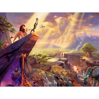 Thomas Kinkade Disney 300pc Oversized Puzzle - The Lion King