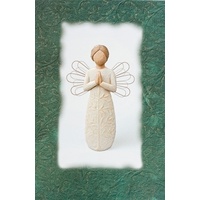 Willow Tree Christmas Card - A Tree A Prayer