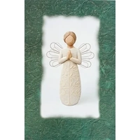 Willow Tree Christmas Card - A Tree A Prayer