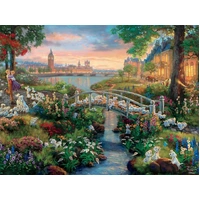 Thomas Kinkade Disney 750pc Puzzle - 101 Dalmatians
