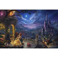 Thomas Kinkade Disney 750pc Puzzle - Beauty & the Beast Dancing in the Moonlight