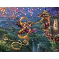 Thomas Kinkade Disney 750pc Puzzle - Tangled