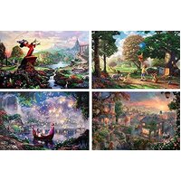 Thomas Kinkade Disney 4 x 500pc - V3