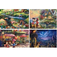 Thomas Kinkade Disney 4 x 500pc - V1