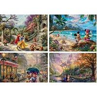 Thomas Kinkade Disney 4 x 500pc - V6