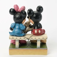 Jim Shore Disney Traditions - Mickey & Minnie Mouse 85th Anniversary - Sharing Memories