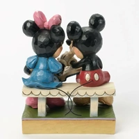 Jim Shore Disney Traditions - Mickey & Minnie Mouse 85th Anniversary - Sharing Memories