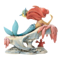 Jim Shore Disney Traditions - The Little Mermaid Ariel - Dreaming Under The Sea