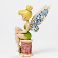 Jim Shore Disney Traditions - Peter Pan Tinkerbell - Crafty Tink Personality Pose