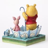 Jim Shore Disney Traditions - Winnie the Pooh & Piglet 50 Years of Friendship Figurine