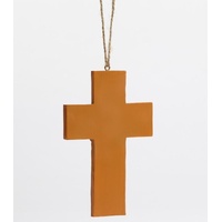 Jim Shore Heartwood Creek - Holy Family Cross Hanging Ornament