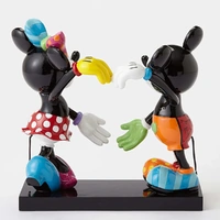 Disney Britto Mickey And Minnie Figurine - Large