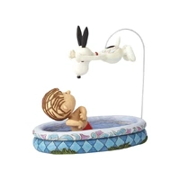 Peanuts By Jim Shore - Linus and Snoopy - Make A Splash