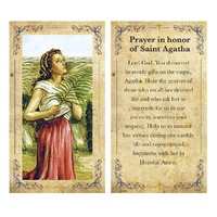Roman Inc - Saint Agatha - Patroness of Breast Cancer