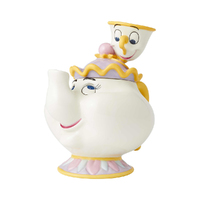 Disney Ceramics Cookie Jar - Mrs. Potts and Chip