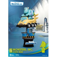 Beast Kingdom D Stage - Disney Pixar Monsters Inc Coin Ride Sulley and Mike