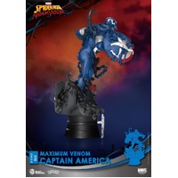 Beast Kingdom D Stage - Marvel Maximum Venom Captain America