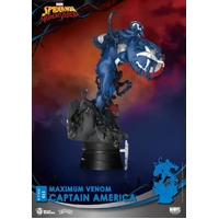 Beast Kingdom D Stage - Marvel Maximum Venom Captain America