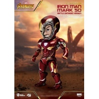 Beast Kingdom Egg Attack - Marvel Avengers Infinity War Iron Man Mark L Battle Damaged