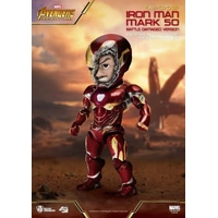 Beast Kingdom Egg Attack - Marvel Avengers Infinity War Iron Man Mark L Battle Damaged