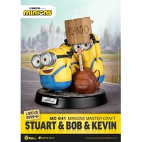 Beast Kingdom Master Craft - Minions Stuart, Bob and Kevin