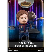 Beast Kingdom Mini Egg Attack - Marvel Guardians of the Galaxy Star Lord & Rocket Raccoon