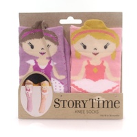Story Time Knee Socks - Ballerina